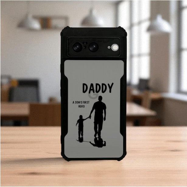 ivogue Daddy and Son Mobile Cover For Google Pixel 8