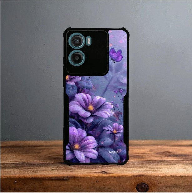 ivogue Purple Serenity Mobile Cover For Motorola G05