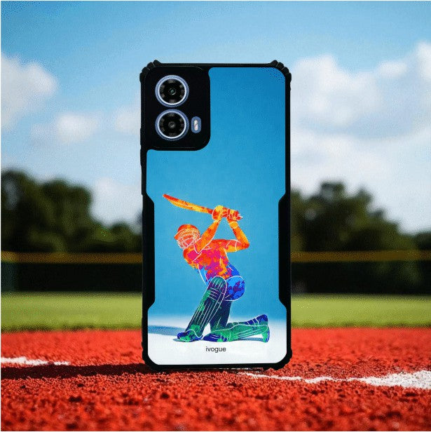 ivogue Cricket Blaze Mobile Cover For Motorola G34