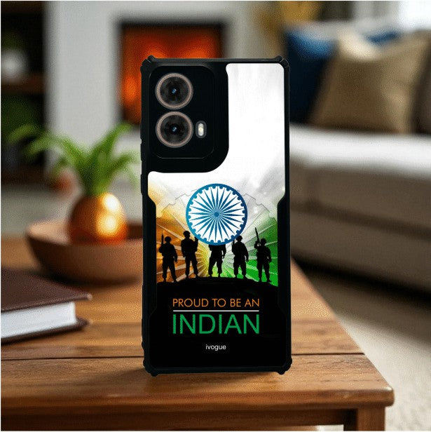 ivogue Proud to Be Indian Mobile Cover For Motorola G85
