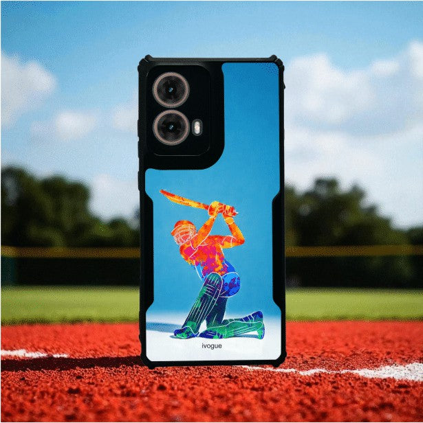 ivogue Cricket Blaze Mobile Cover For Motorola G85