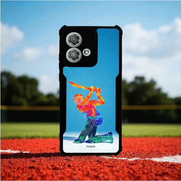 ivogue Cricket Blaze Mobile Cover For Motorola Edge 40 Neo