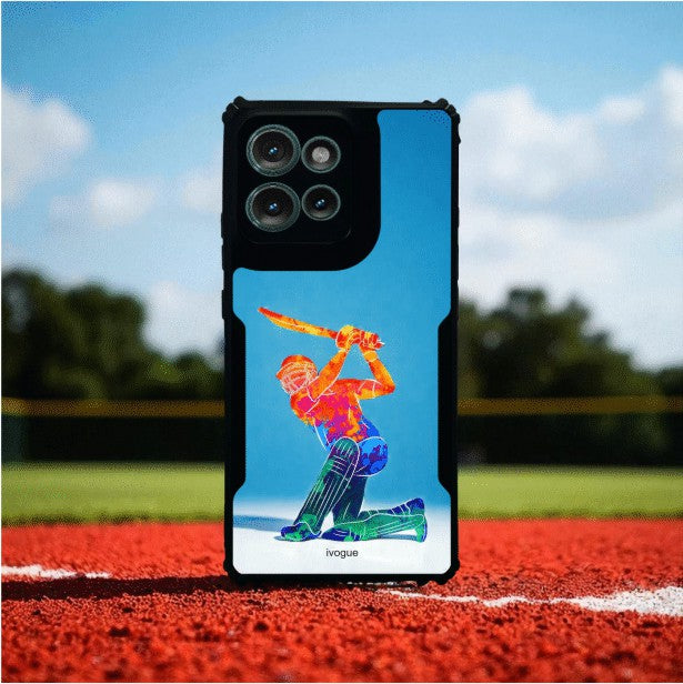ivogue Cricket Blaze Mobile Cover For Motorola Edge 50