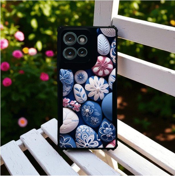 ivogue Delicate Stones Mobile Cover For Motorola Edge 50 Neo