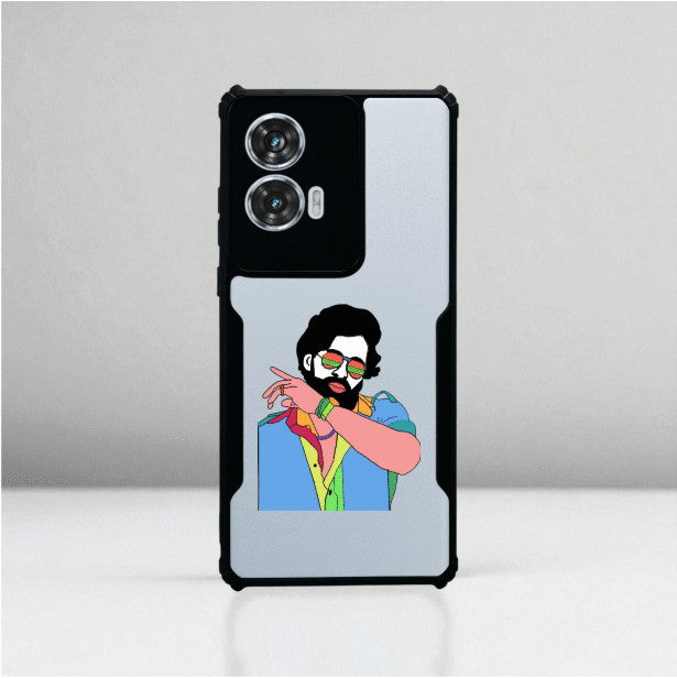 ivogue Pushpa Mobile Cover For Motorola Edge 50 Fusion