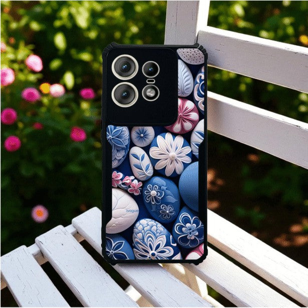 ivogue Delicate Stones Mobile Cover For Motorola Edge 50 Pro