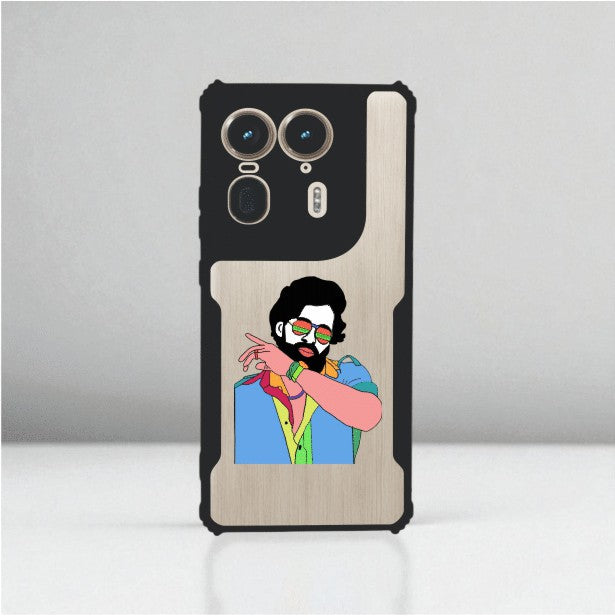 ivogue Pushpa Mobile Cover For Motorola Edge 50 Ultra