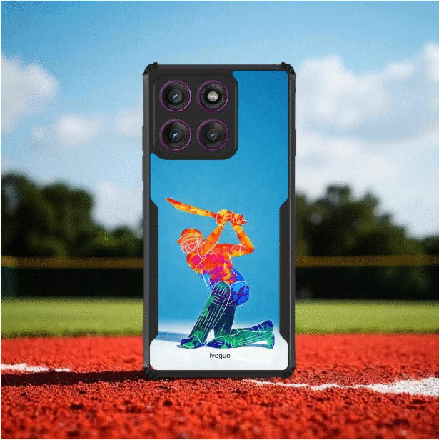 ivogue Cricket Blaze Mobile Cover For Motorola Edge 60