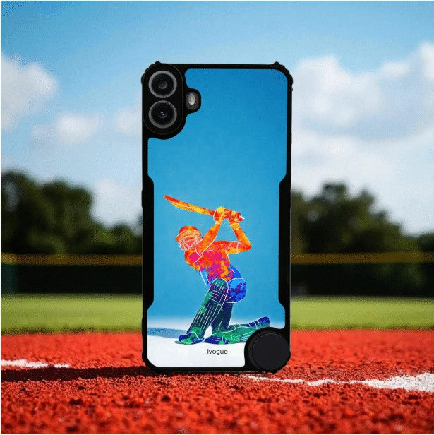 ivogue Cricket Blaze Mobile Cover For NOTHING CMF Phone 1