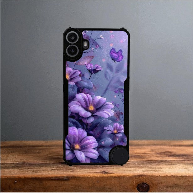 ivogue Purple Serenity Mobile Cover For NOTHING CMF Phone 1