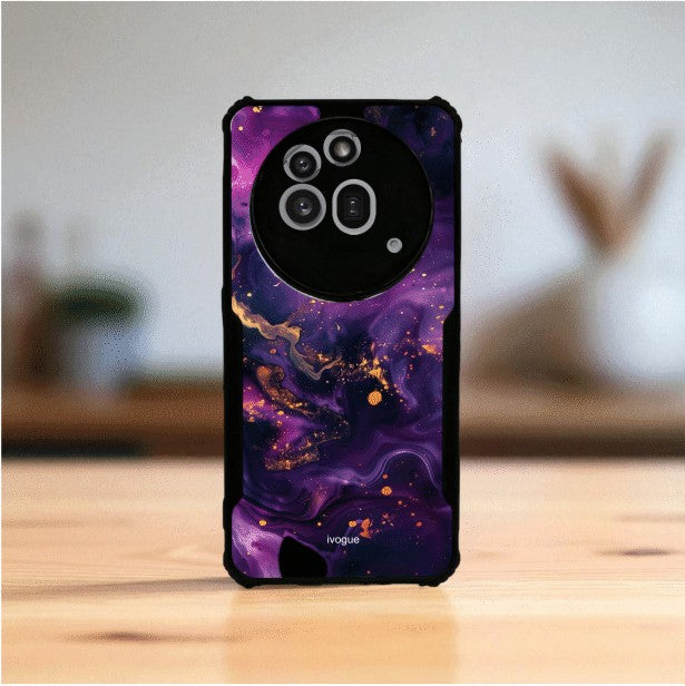 ivogue Purple Alchemy Mobile Cover For NOTHING Phone 3A Pro