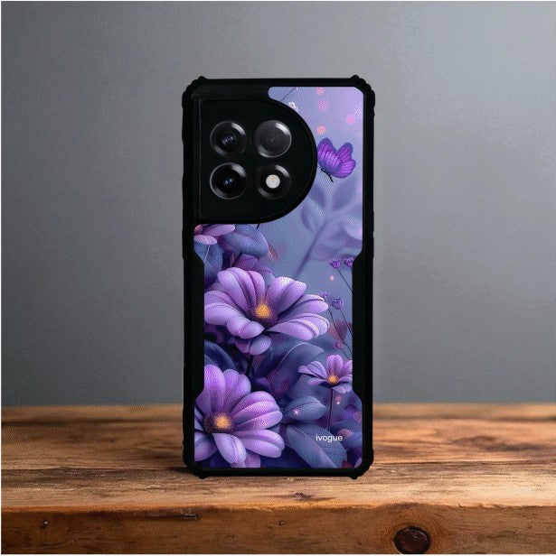 ivogue Purple Serenity Mobile Cover For OnePlus 11