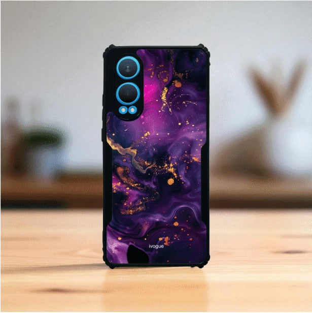 ivogue Purple Alchemy Mobile Cover For OnePlus Nord CE4 Lite