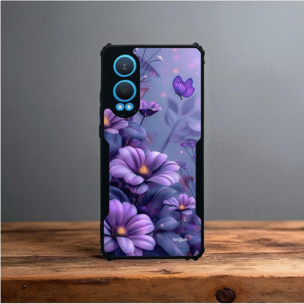 ivogue Purple Serenity Mobile Cover For OnePlus Nord CE4 Lite