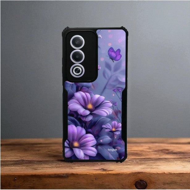 ivogue Purple Serenity Mobile Cover For OPPO A3 Pro