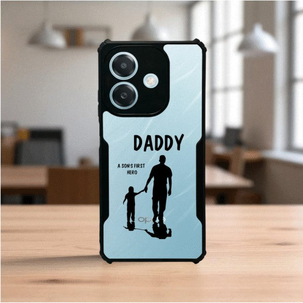 ivogue Daddy and Son Mobile Cover For OPPO A3