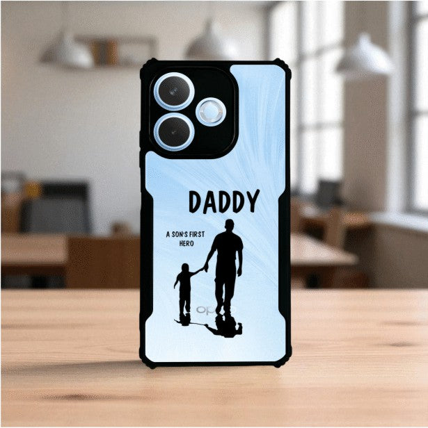 ivogue Daddy and Son Mobile Cover For OPPO A5 Pro