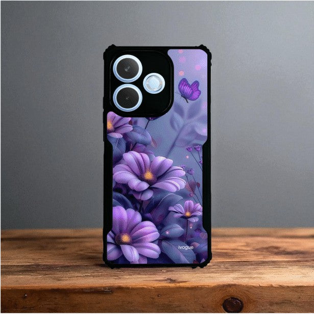 ivogue Purple Serenity Mobile Cover For OPPO A5 Pro