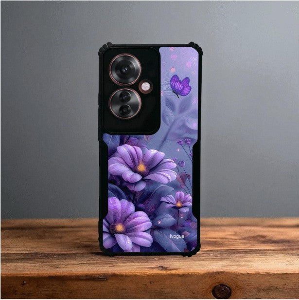 ivogue Purple Serenity Mobile Cover For OPPO F25 Pro