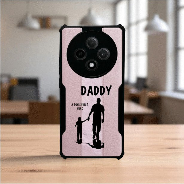 ivogue Daddy and Son Mobile Cover For OPPO F27 Pro Plus