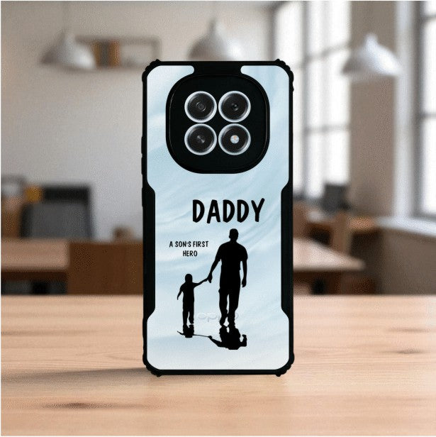 ivogue Daddy and Son Mobile Cover For OPPO F29