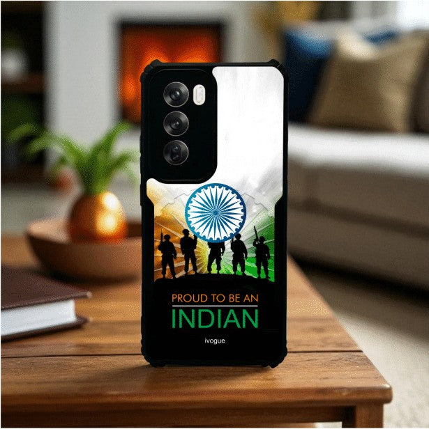ivogue Proud to Be Indian Mobile Cover For OPPO Reno12