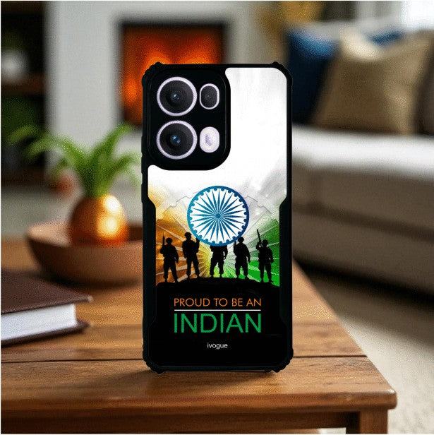 ivogue Proud to Be Indian Mobile Cover For OPPO Reno13 Pro