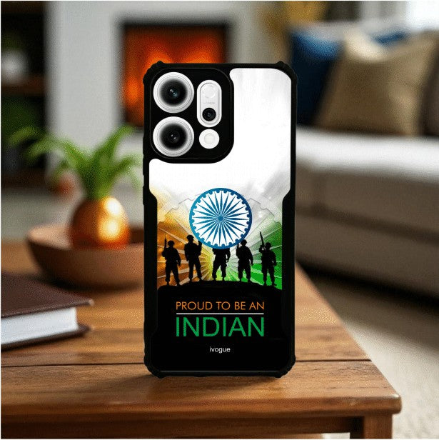 ivogue Proud to Be Indian Mobile Cover For OPPO Reno14