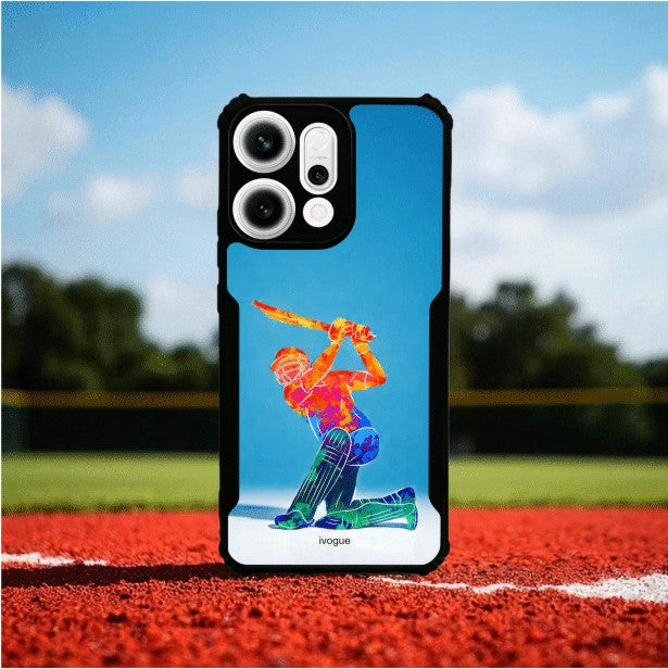 ivogue Cricket Blaze Mobile Cover For OPPO Reno14 Pro