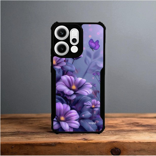 ivogue Purple Serenity Mobile Cover For OPPO Reno14