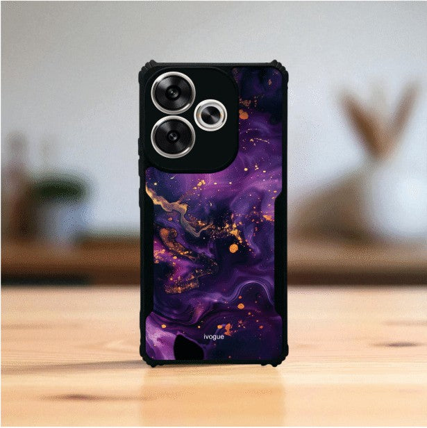ivogue Purple Alchemy Mobile Cover For POCO F6