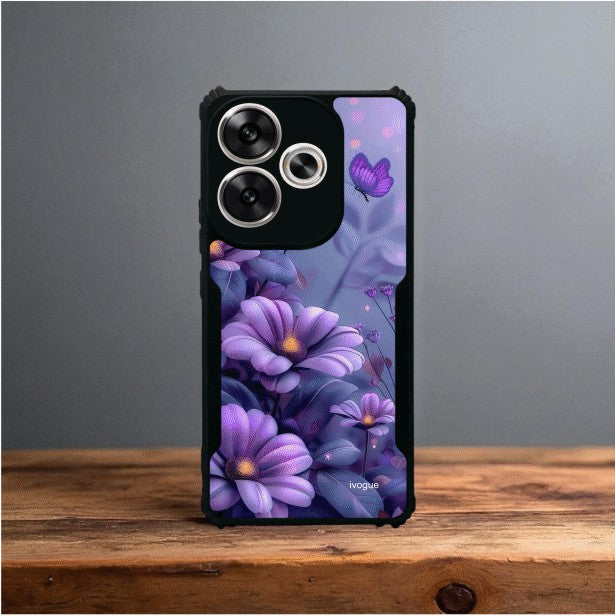ivogue Purple Serenity Mobile Cover For POCO F6
