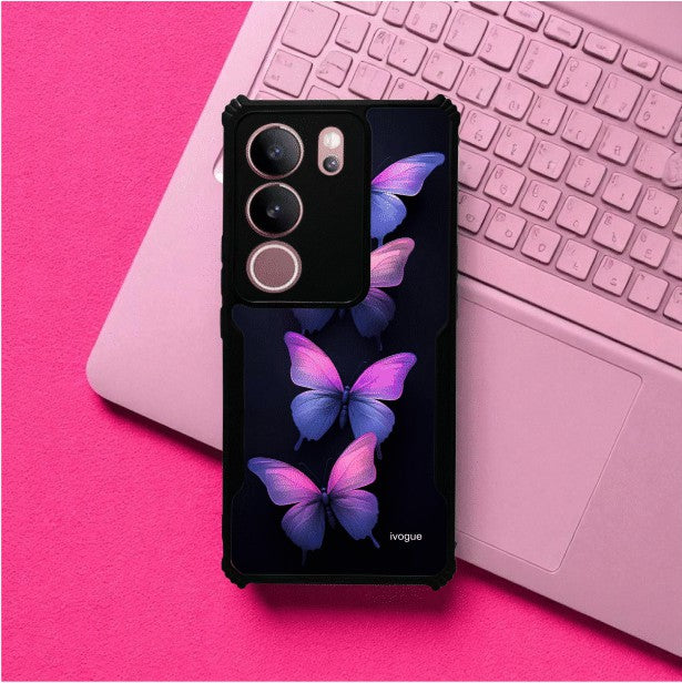 ivogue Galaxy Butterflies Mobile Cover For REALME C75