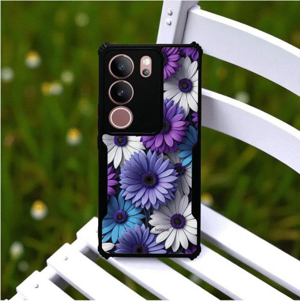 ivogue Violet Bloom Mobile Cover For REALME C75