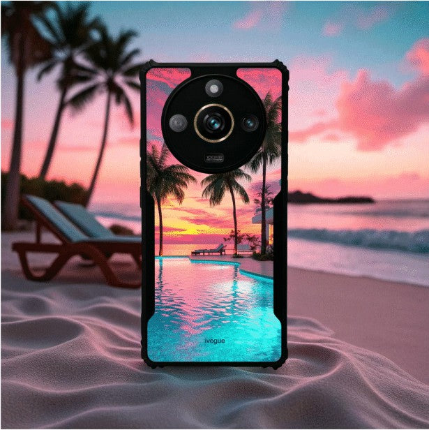 ivogue Sunset Serenity Mobile Cover For REALME Narzo 60 Pro