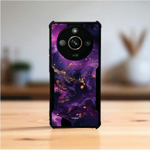 ivogue Purple Alchemy Mobile Cover For REALME 11 Pro Plus
