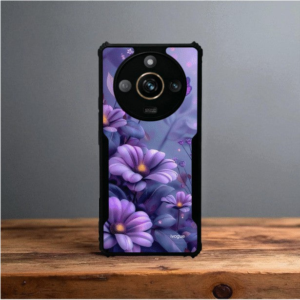 ivogue Purple Serenity Mobile Cover For REALME 11 Pro Plus