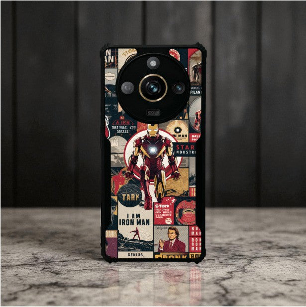 ivogue Iron Man Mobile Cover For REALME Narzo 60 Pro