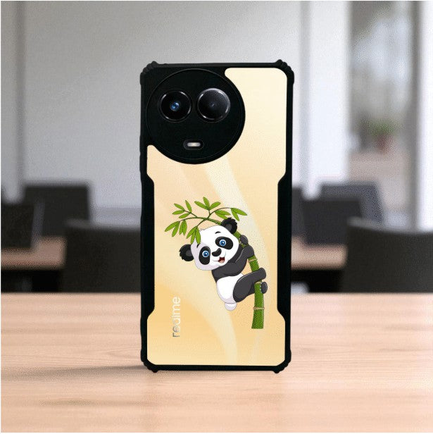 ivogue Panda and Tree Mobile Cover For REALME Narzo 60X