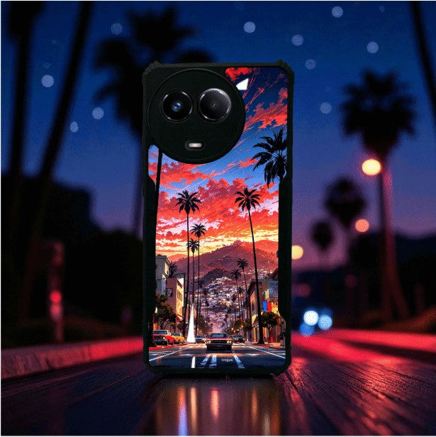 ivogue Palm City Nights Mobile Cover For REALME C67