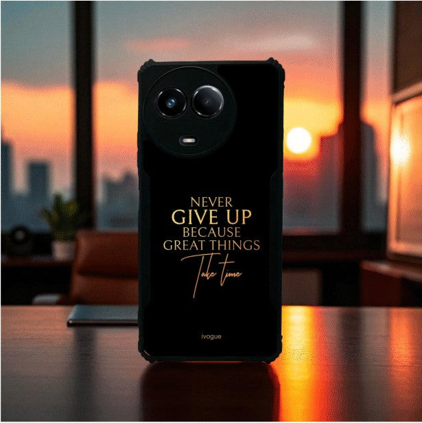 ivogue Never Give Up Mobile Cover For REALME Narzo 60X