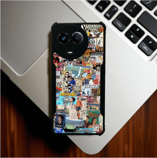 ivogue Golden Era Football Mobile Cover For REALME Narzo 60X