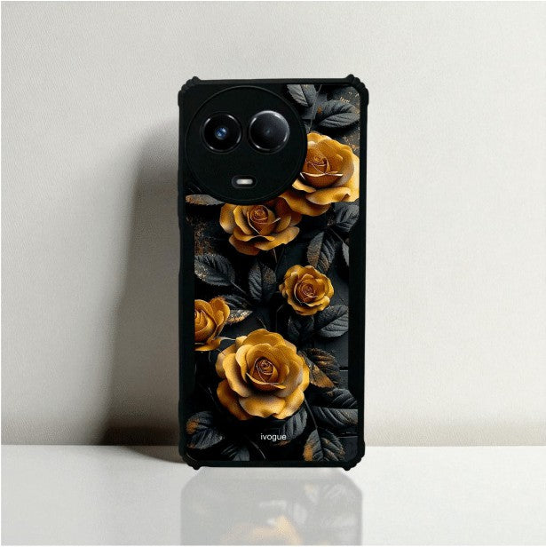 ivogue Golden Rose Mobile Cover For REALME C67