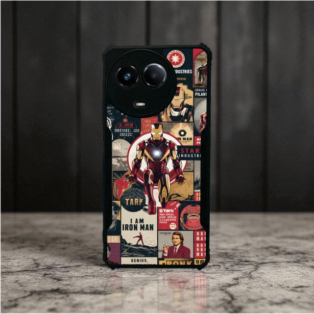 ivogue Iron Man Mobile Cover For REALME Narzo 60X