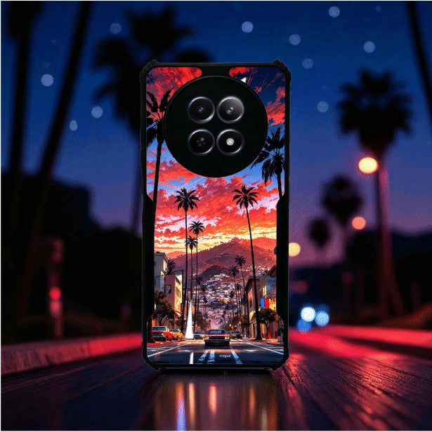 ivogue Palm City Nights Mobile Cover For REALME C65