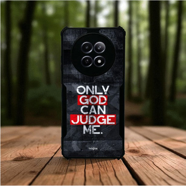 ivogue Only God Can Judge Me Mobile Cover For REALME Narzo N65