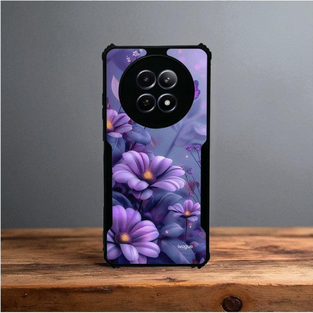 ivogue Purple Serenity Mobile Cover For REALME 12 (5G)