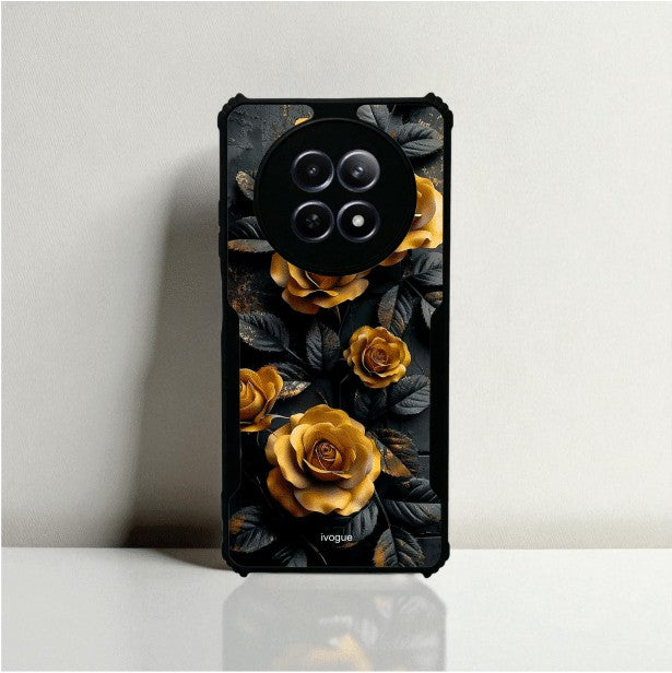 ivogue Golden Rose Mobile Cover For REALME C65