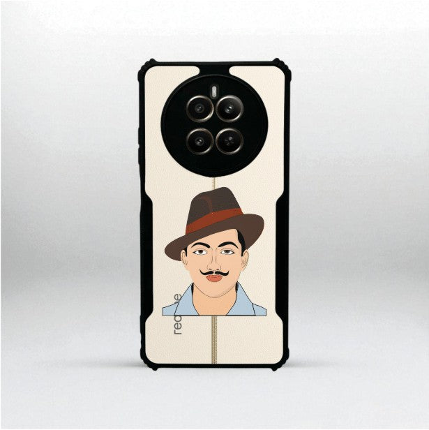 ivogue Bhagat Singh Mobile Cover For REALME P1