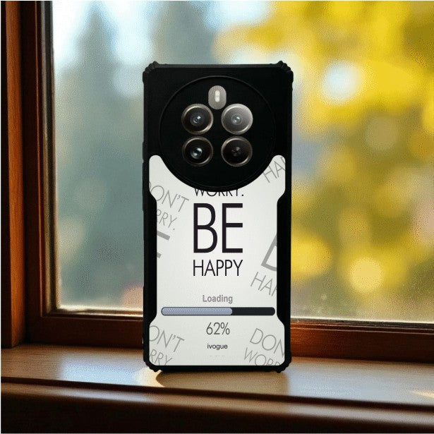 ivogue Be Happy Mobile Cover For REALME P1 Pro